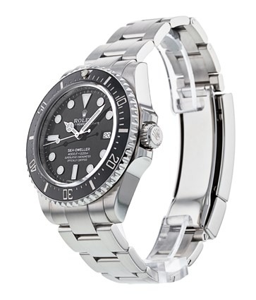 Rolex Sea-Dweller 116600 Reloj de acero para hombre de 40 mm con esfera negra